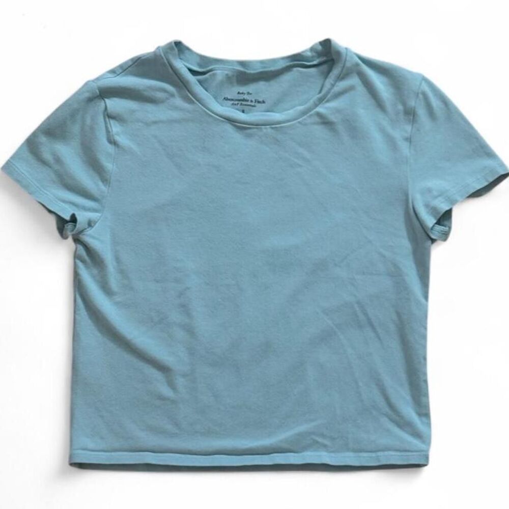 Abercrombie-fitch Women's Blue T-shirt